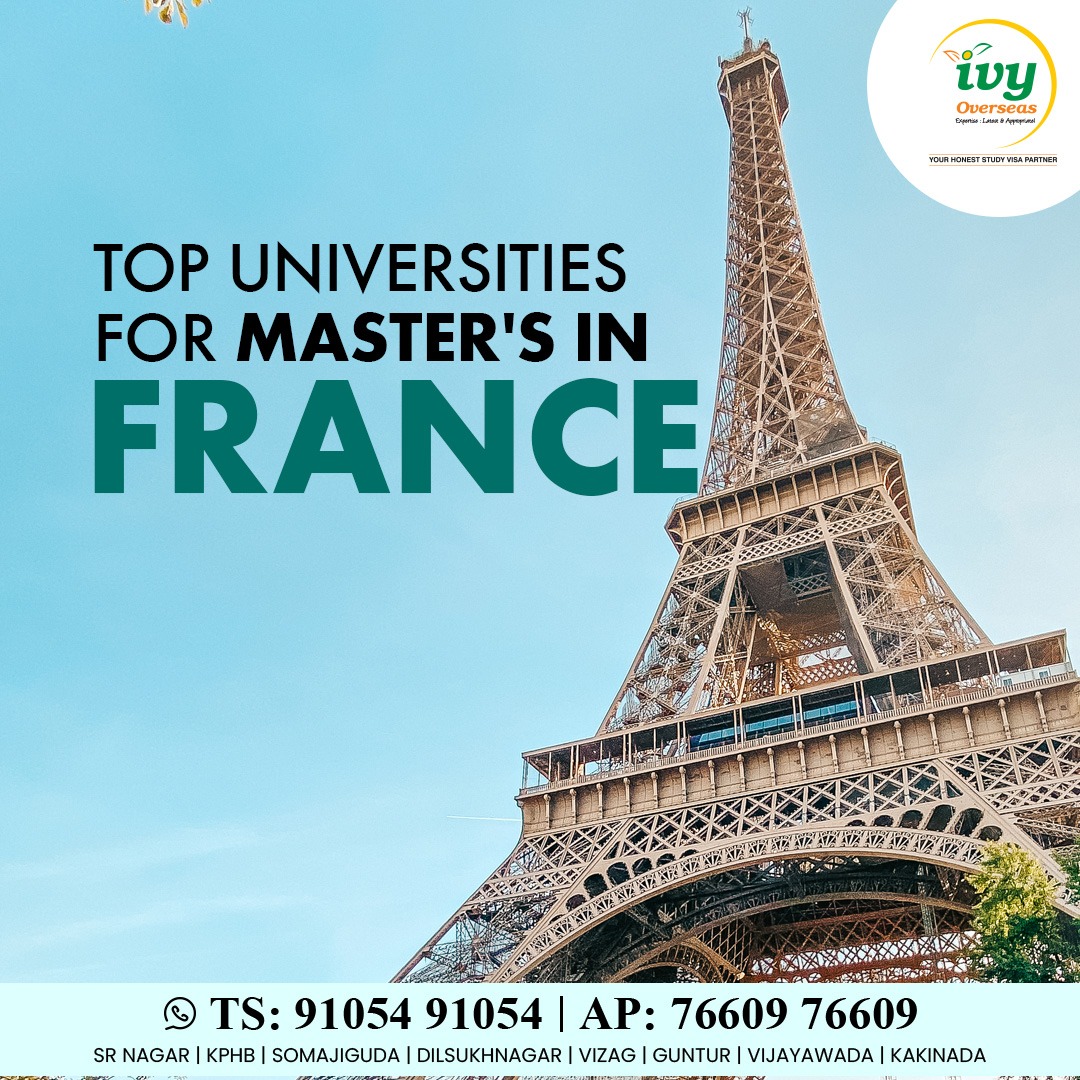 Best Universities in France for Masters