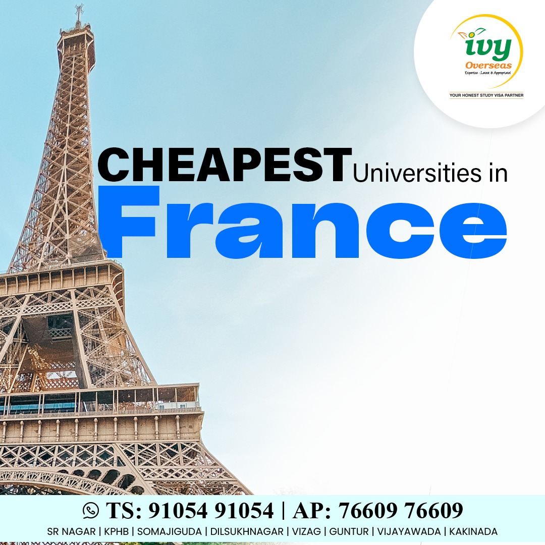 Cheapest Universities in France