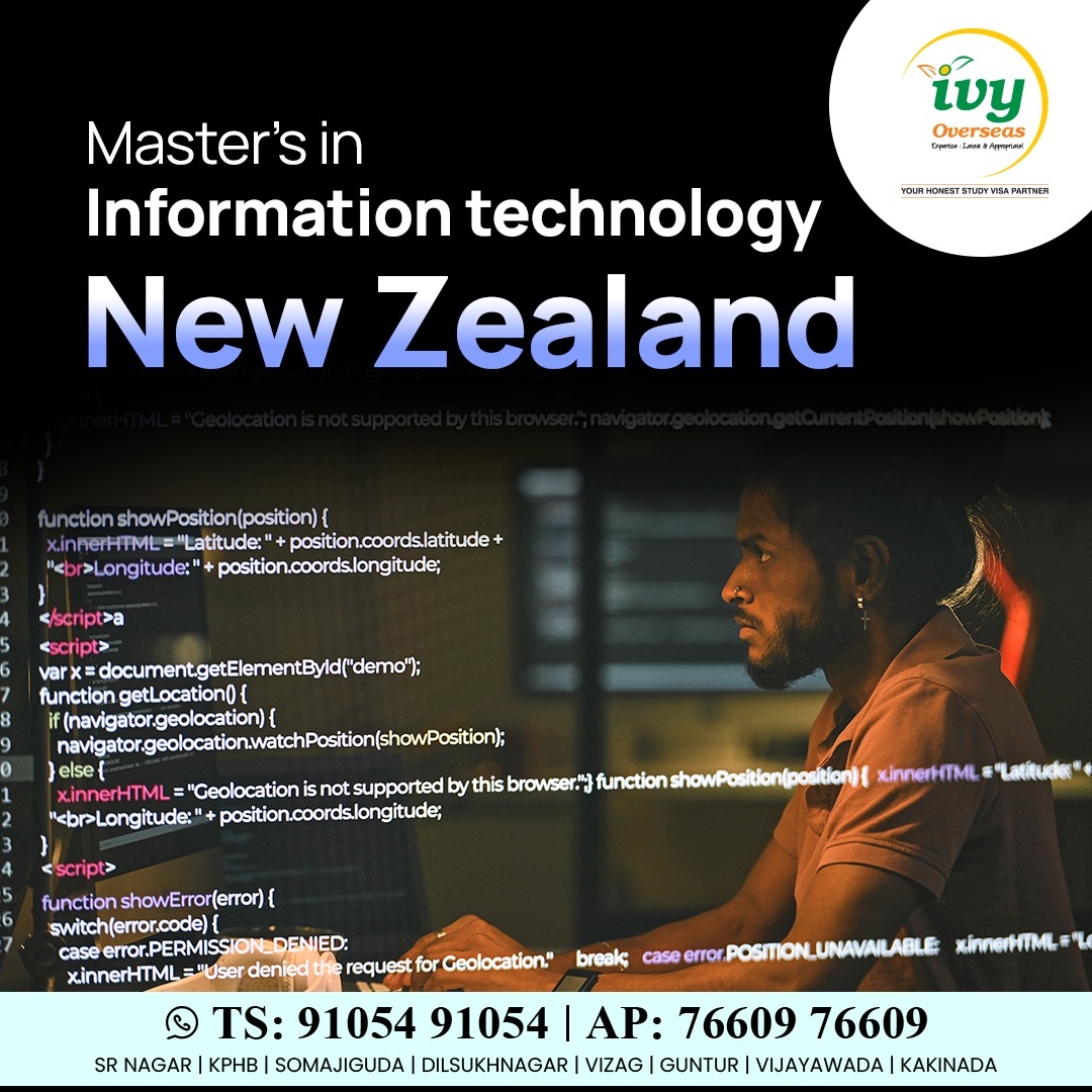 Masters in Information Technology in New Zealand